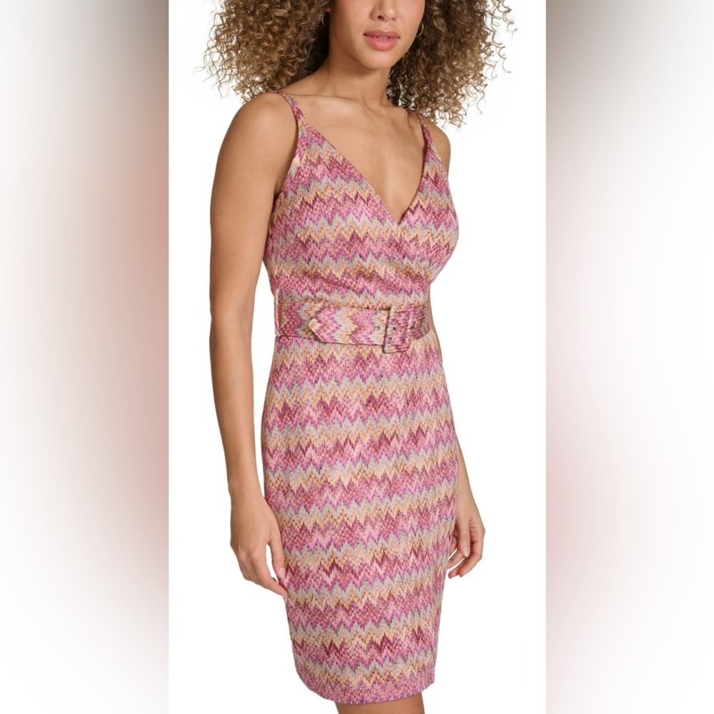Tommy Hilfiger Women's Collared Sleeve less Shift Dress New